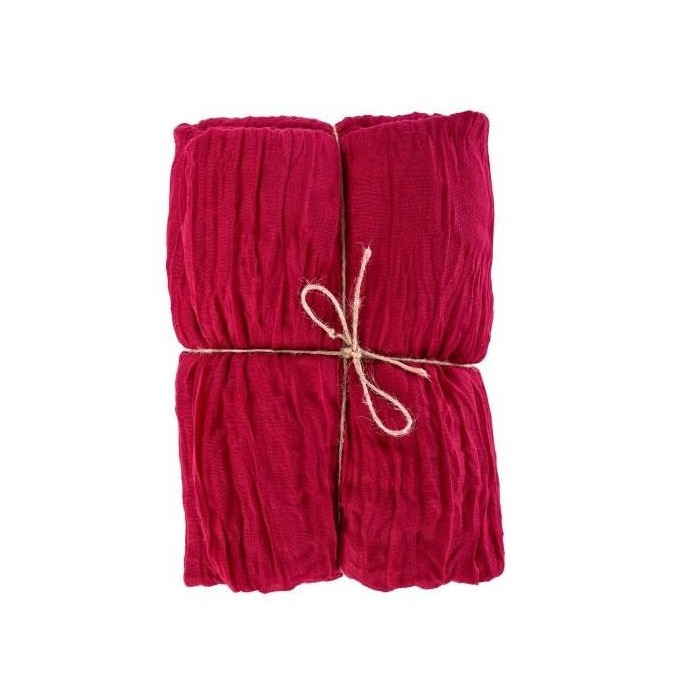 TELO ORGANZA CM90X3MT BURGUNDY